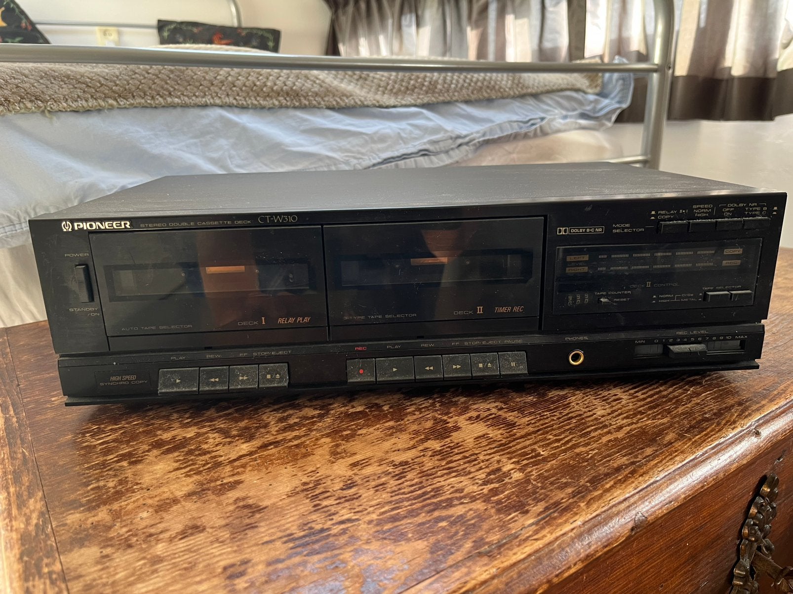 Pioneer dubbel cassette deck CT-W310, Ophalen, Dubbel, Overige merken