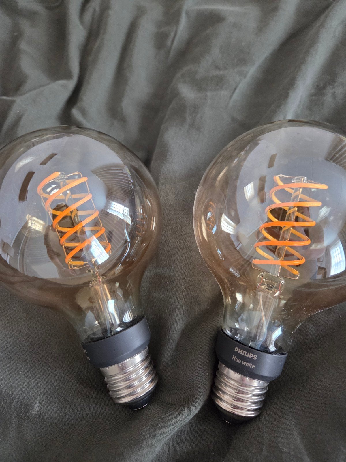 Hue White Filament Edisonlamp Philips Hue 2 x stuks, Led-lamp, Minder dan 30 watt, Zo goed als nieuw, E27 (groot)