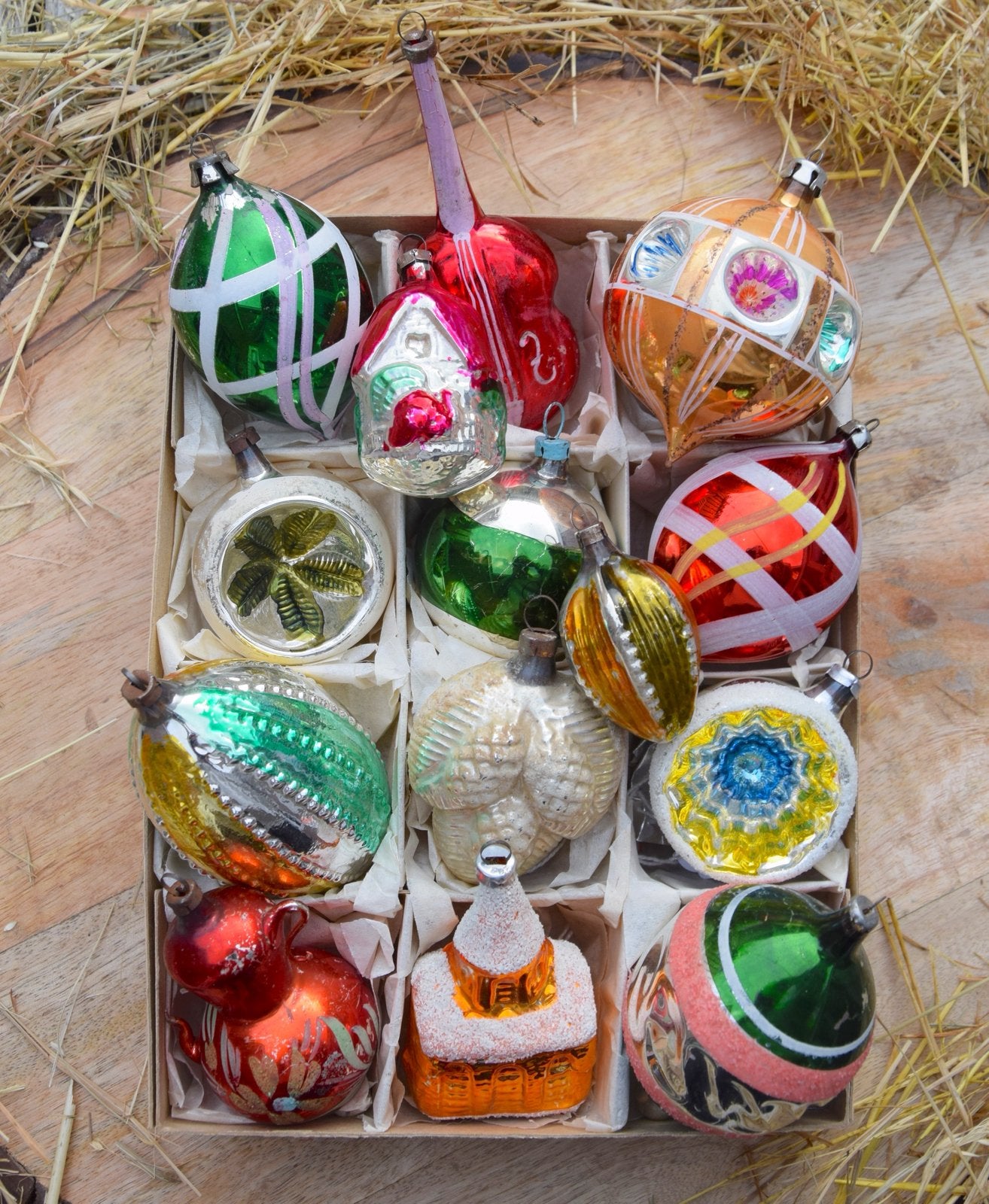 Oude antieke/vintage kerstballen, nieuwe voorraad!, Diversen, Gebruikt, Verzenden, Onbekend, Onbekend