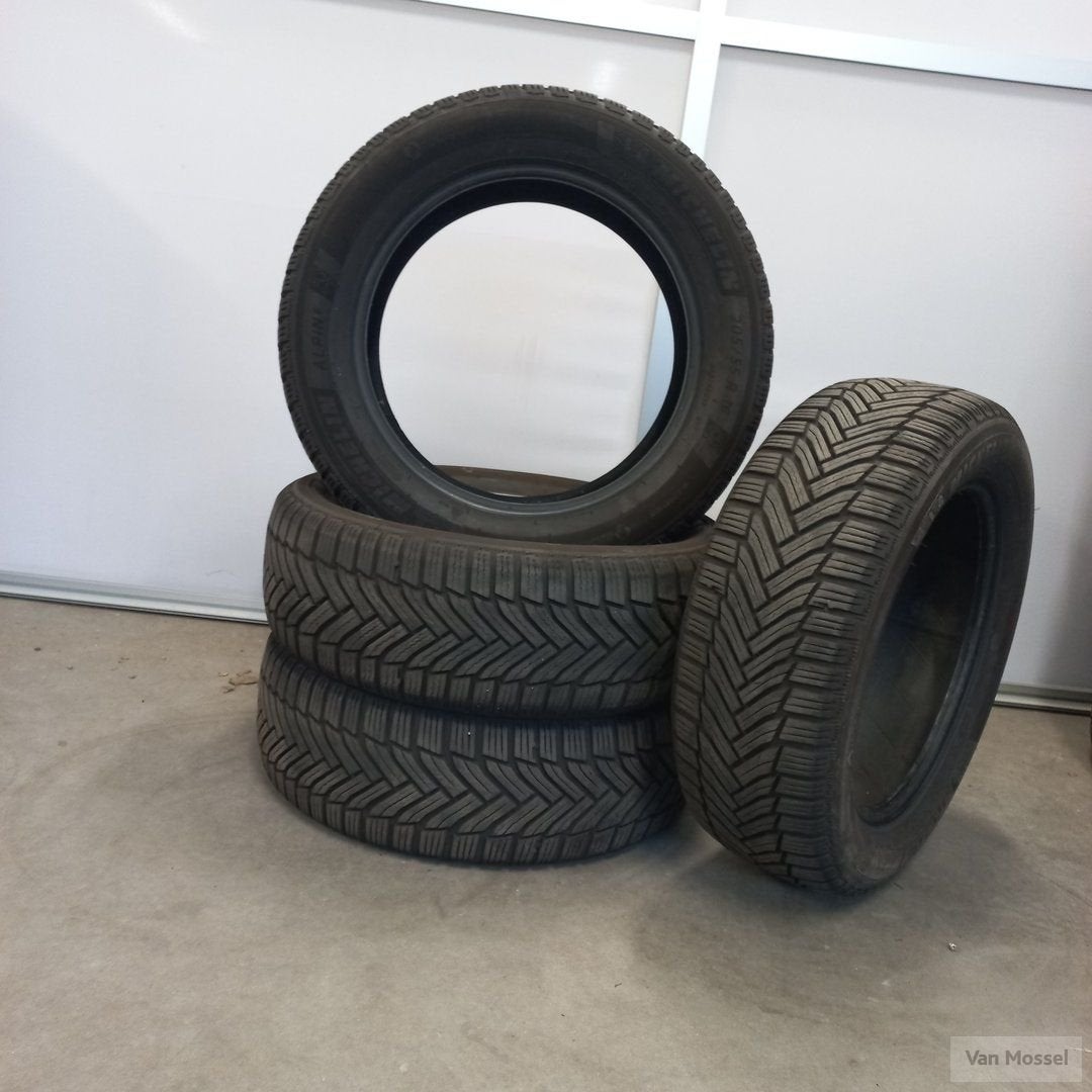 Michelin Alpin 6 205/55/R16 91T, Gebruikt, -, Band(en), -