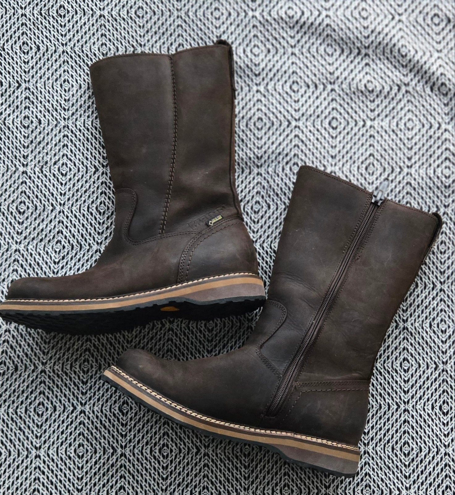 Meindl Gore-Tex laarzen - Maat 38, Kleding | Dames, Meindl, Bruin, Verzenden, Lage of Enkellaarzen