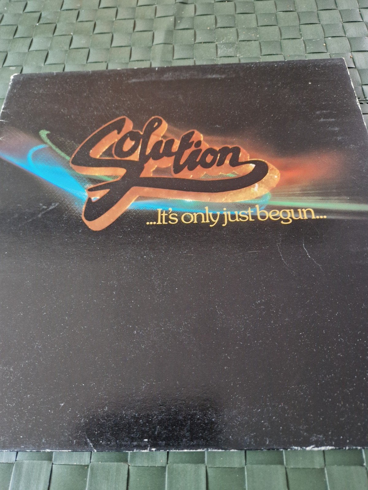 Solution - It's Only Just Begun... (LP), Cd's en Dvd's, Vinyl | Pop, Ophalen of Verzenden, 1980 - 1989, Gebruikt, 12 inch