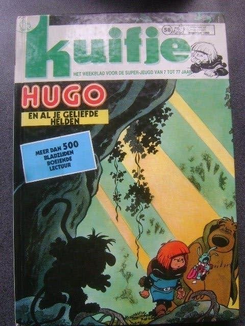 Verzameling Kuifje no 58, Ophalen of Verzenden, Kuifje, Gebruikt, Beeldje of Figuurtje