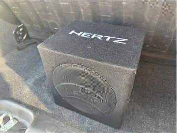 Subwooder Hertz DBA200, Ophalen of Verzenden, Zo goed als nieuw