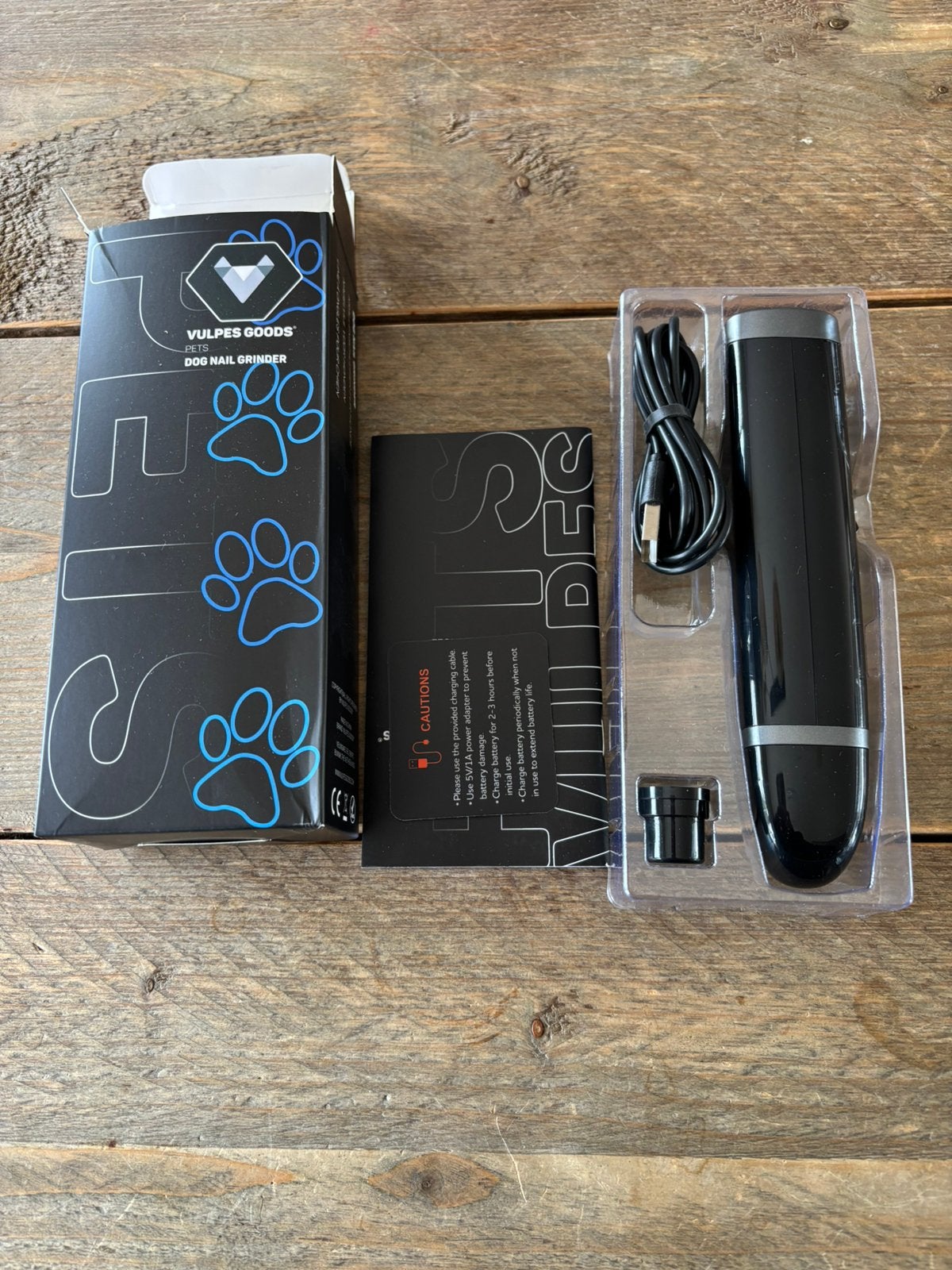 Vulpes Goods PETS ELECTRISCHE NAGELVIJL VOOR HUISDIEREN, Ophalen of Verzenden, Nieuw
