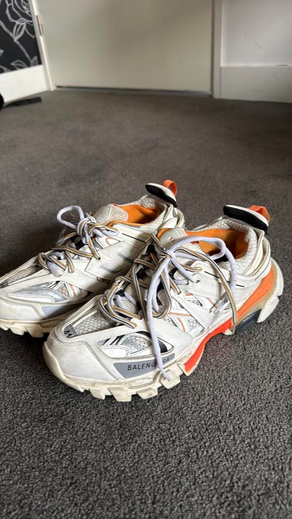 Balenciaga tracks maat 41, Kleding | Heren, Schoenen, Ophalen of Verzenden, Zo goed als nieuw, Zwart