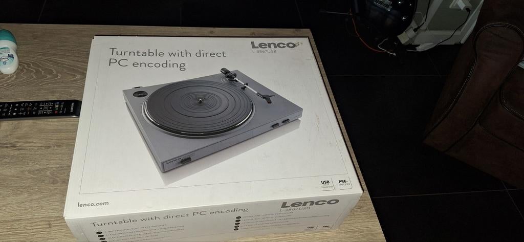 Lenco L-3867USB platenspeler - Nieuw in doos, Audio, Tv en Foto, Platenspelers, Ophalen of Verzenden