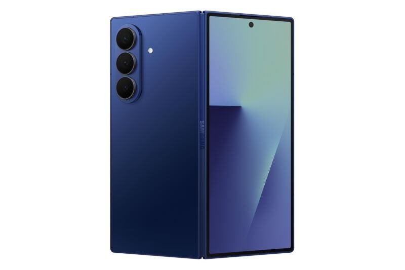 Samsung Galaxy Z Fold 7 - Nieuwstaat, Blauw, Touchscreen, Nieuw, Android OS