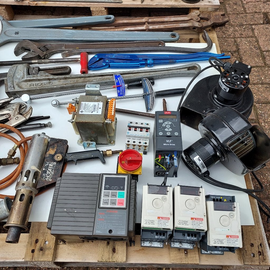 electro motor frequentieregelaar gereedschap, Ophalen of Verzenden, Zo goed als nieuw