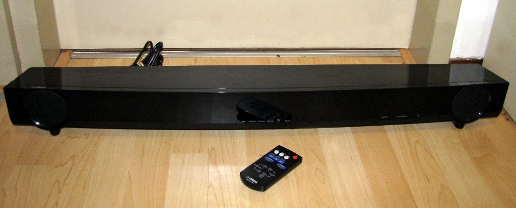 Yamaha YAS-101 soundbar met ingebouwde subwoofer, Ophalen, Gebruikt