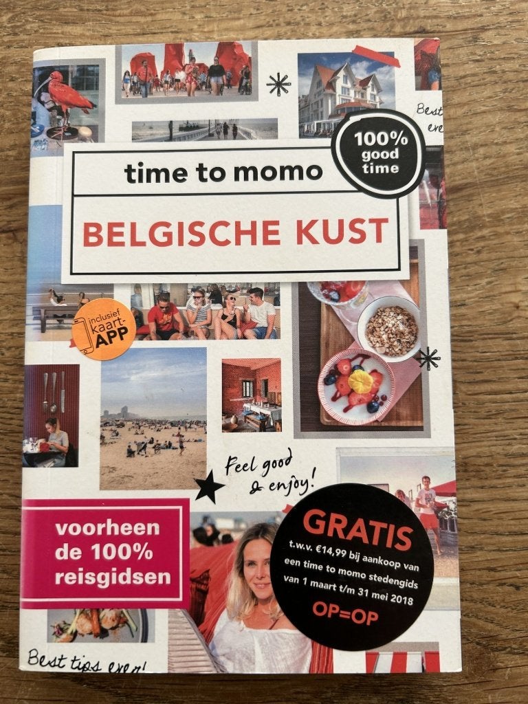 Time to Momo - Belgische Kust, Ophalen of Verzenden, Reisgids of -boek, Benelux, Gelezen