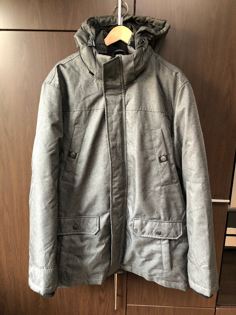 LIV winterjas - heren - XL - grijs - in goede staat, LIV, Maat 56/58 (XL), Ophalen of Verzenden, Grijs
