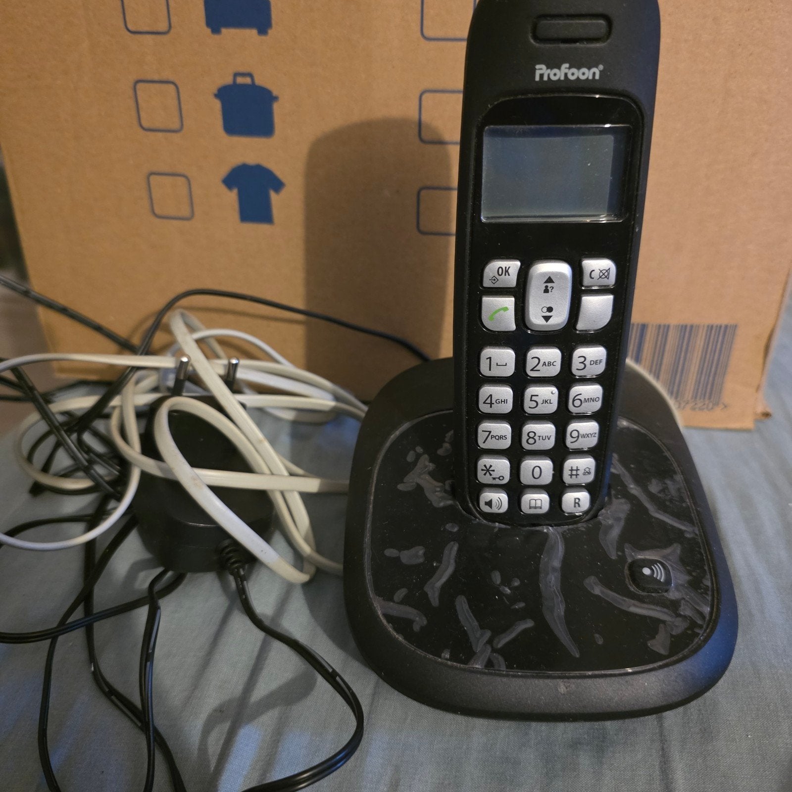 Profoon draadloze telefoon met basisstation, Ophalen of Verzenden, Gebruikt, 1 handset