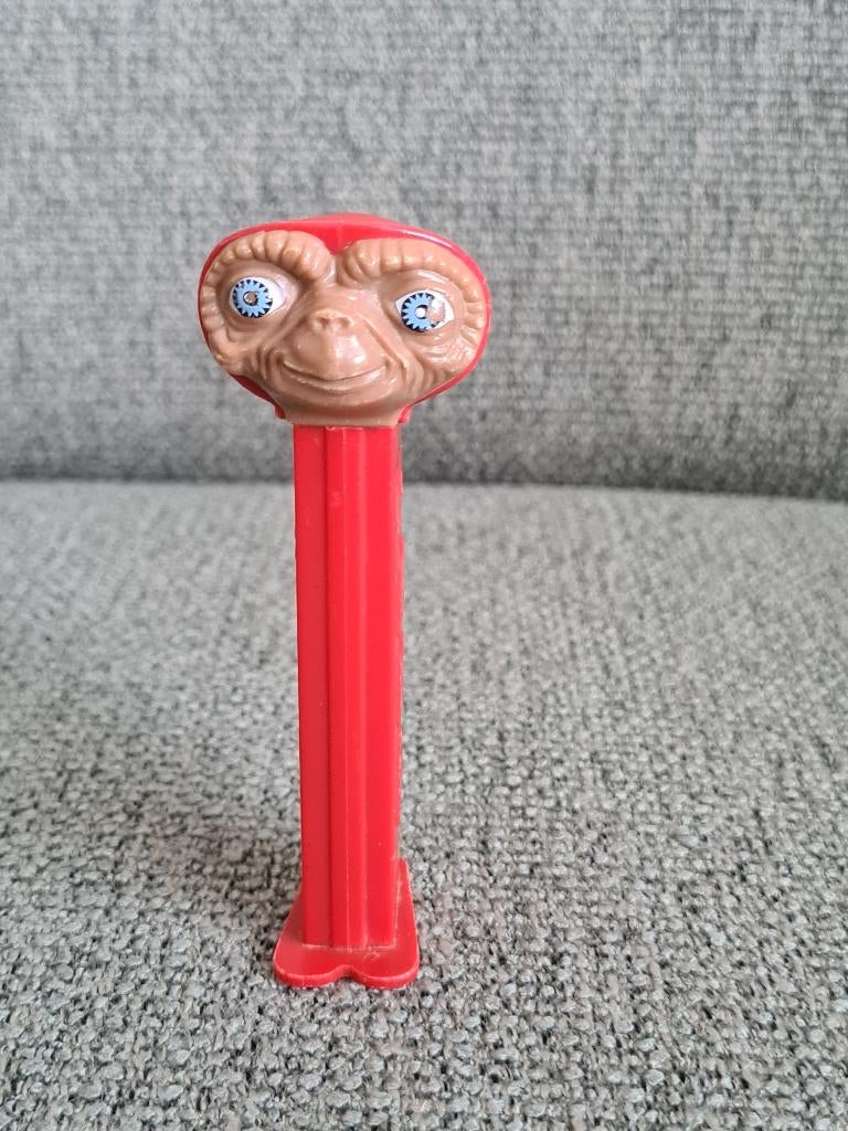 E.T. ET pez snoep dispenser apparaatje vintage poppetje, Verzamelen, Gebruikt, Ophalen of Verzenden, Nvt, Nvt