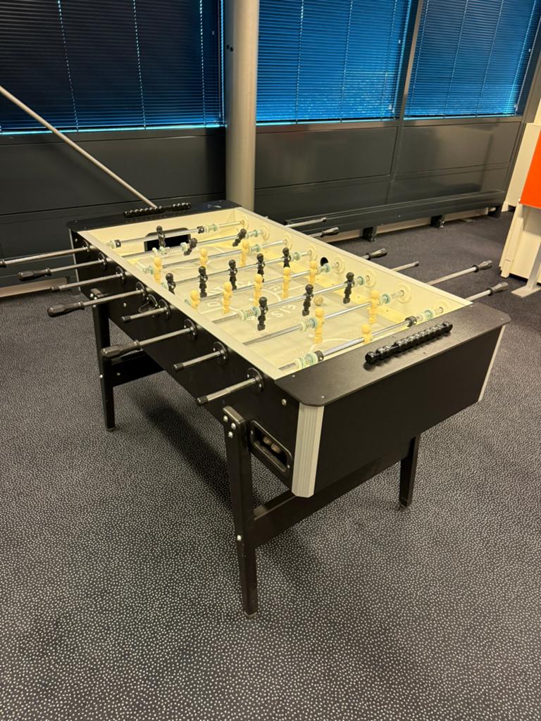 Deutscher Meister - Young Line - voetbaltafel - zwart/wit, Ophalen, Gebruikt, Deutscher meister, X
