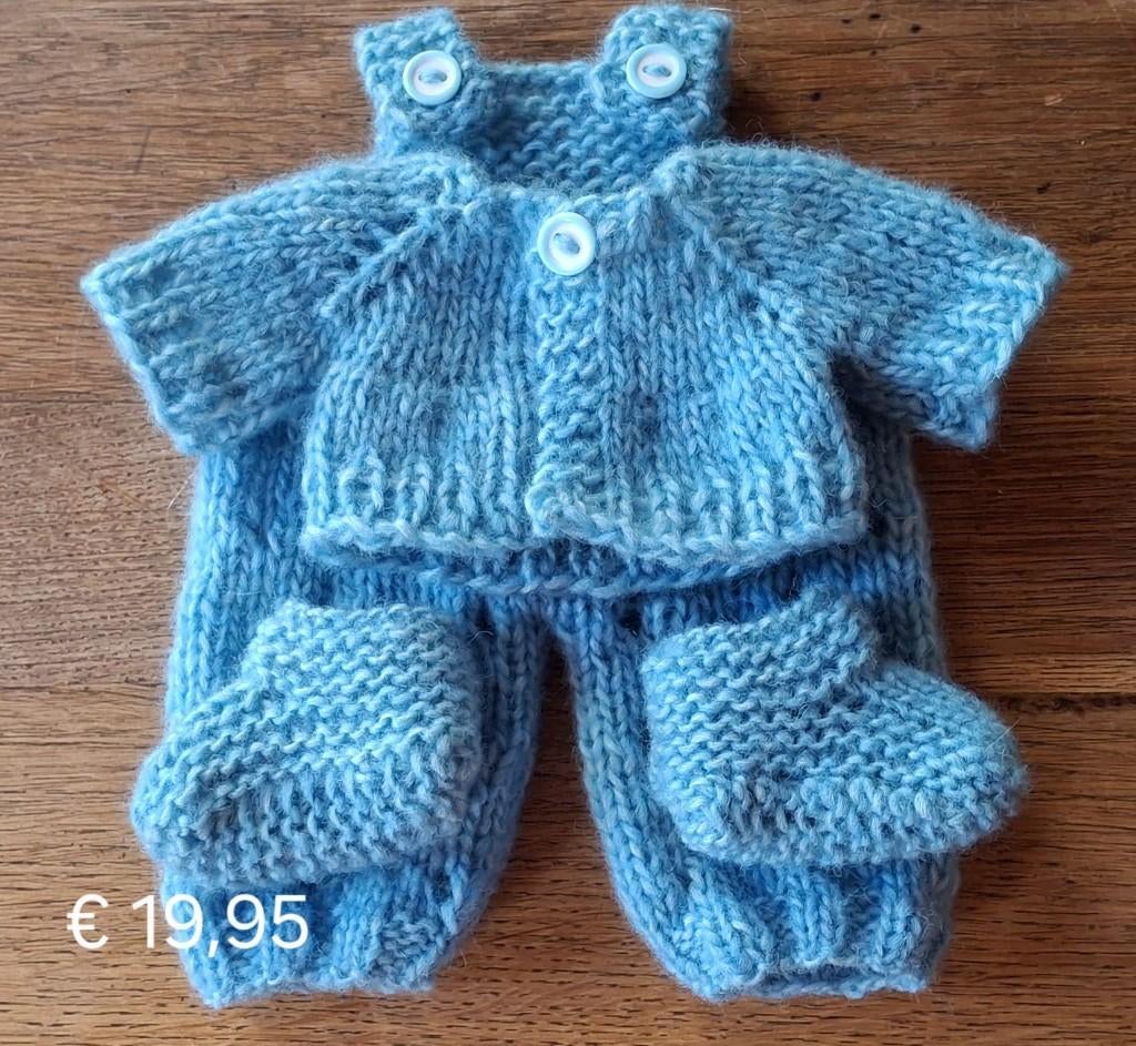 Poppenkleertjes voor een zonnekindpop van 30 cm., Ophalen of Verzenden, Nieuw, Overige typen