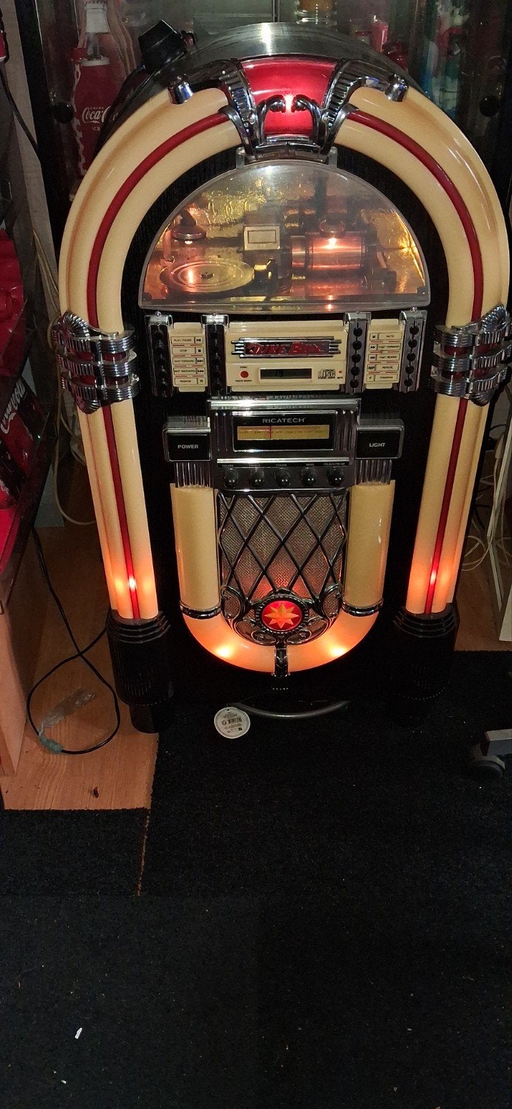 Ricatech Jukebox met CD, Radio, USB en SD-kaart, Ophalen, 1970 tot heden, Overige merken