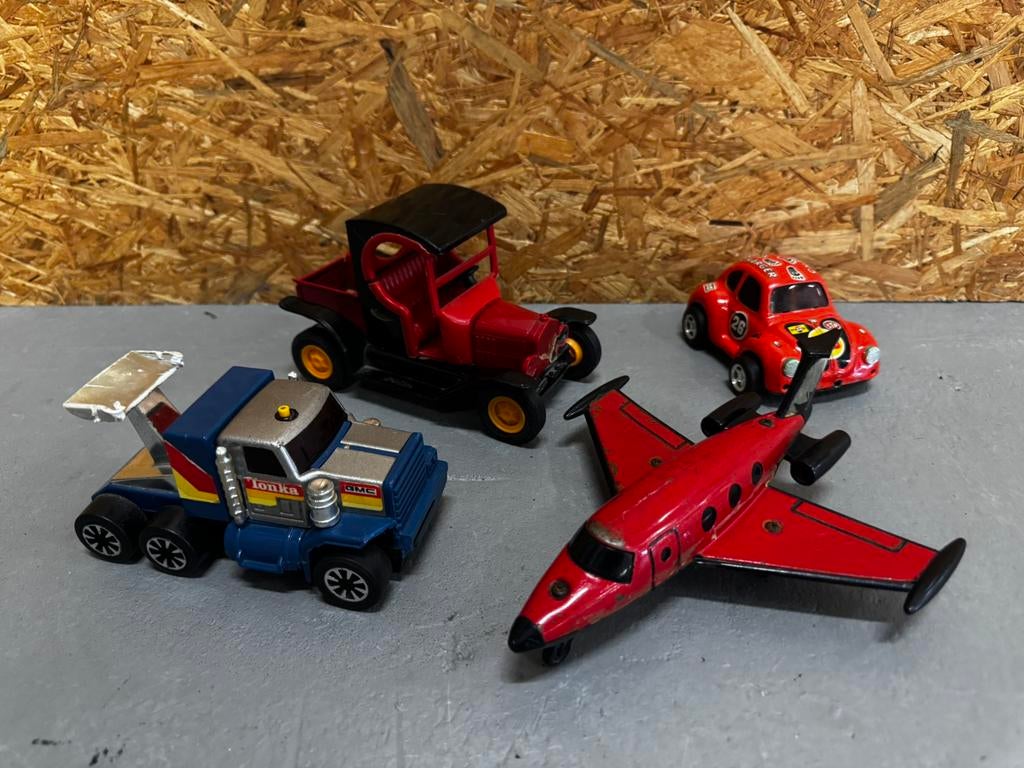 Set Vintage Tonka & Masuda Speelgoed - Jaren 70/80, Verzamelen, Speelgoed, Gebruikt, Ophalen of Verzenden