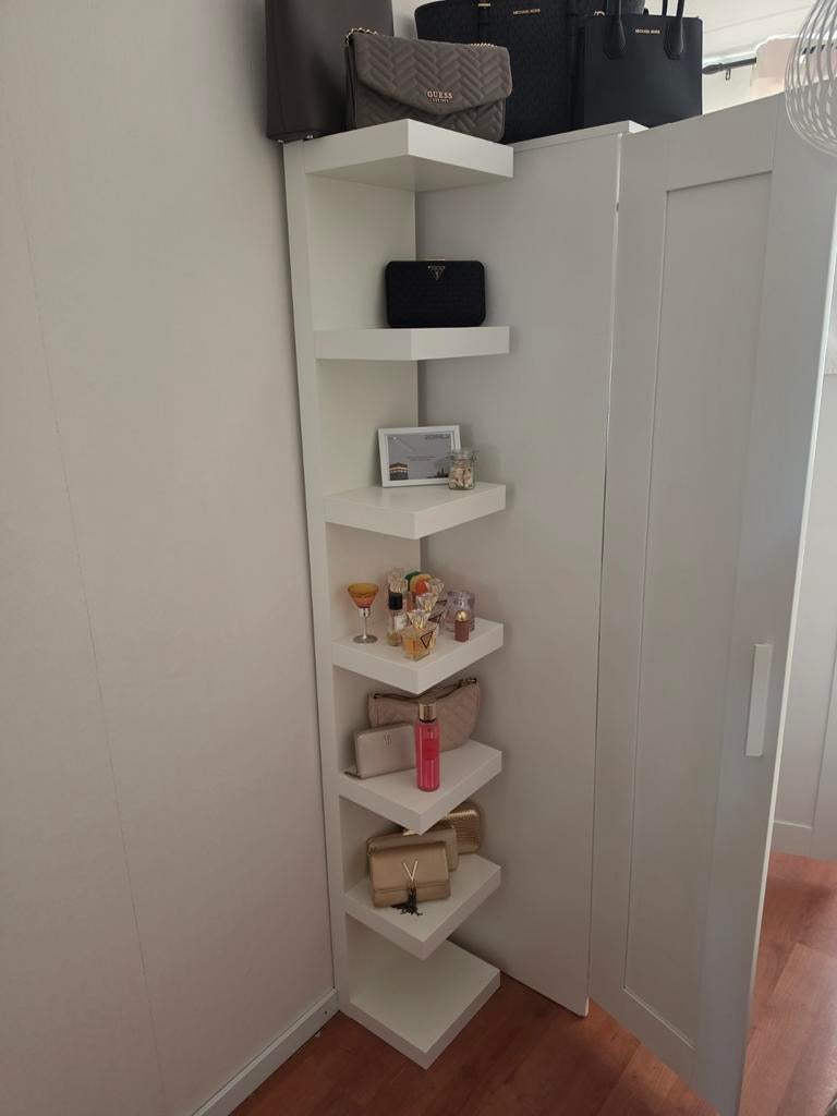 IKEA Kast met open hoekplanken, Huis en Inrichting, Kasten | Kledingkasten, Ophalen, Met deur(en), 100 tot 150 cm, 200 cm of meer