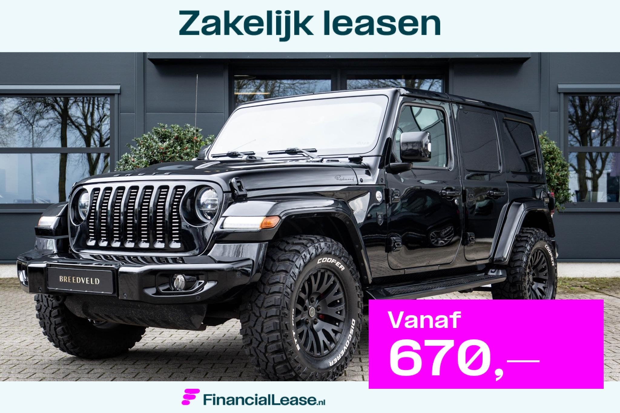 Jeep Wrangler 2.0T Sahara BRUTE, Automaat, Stof, Euro 6, 4 cilinders