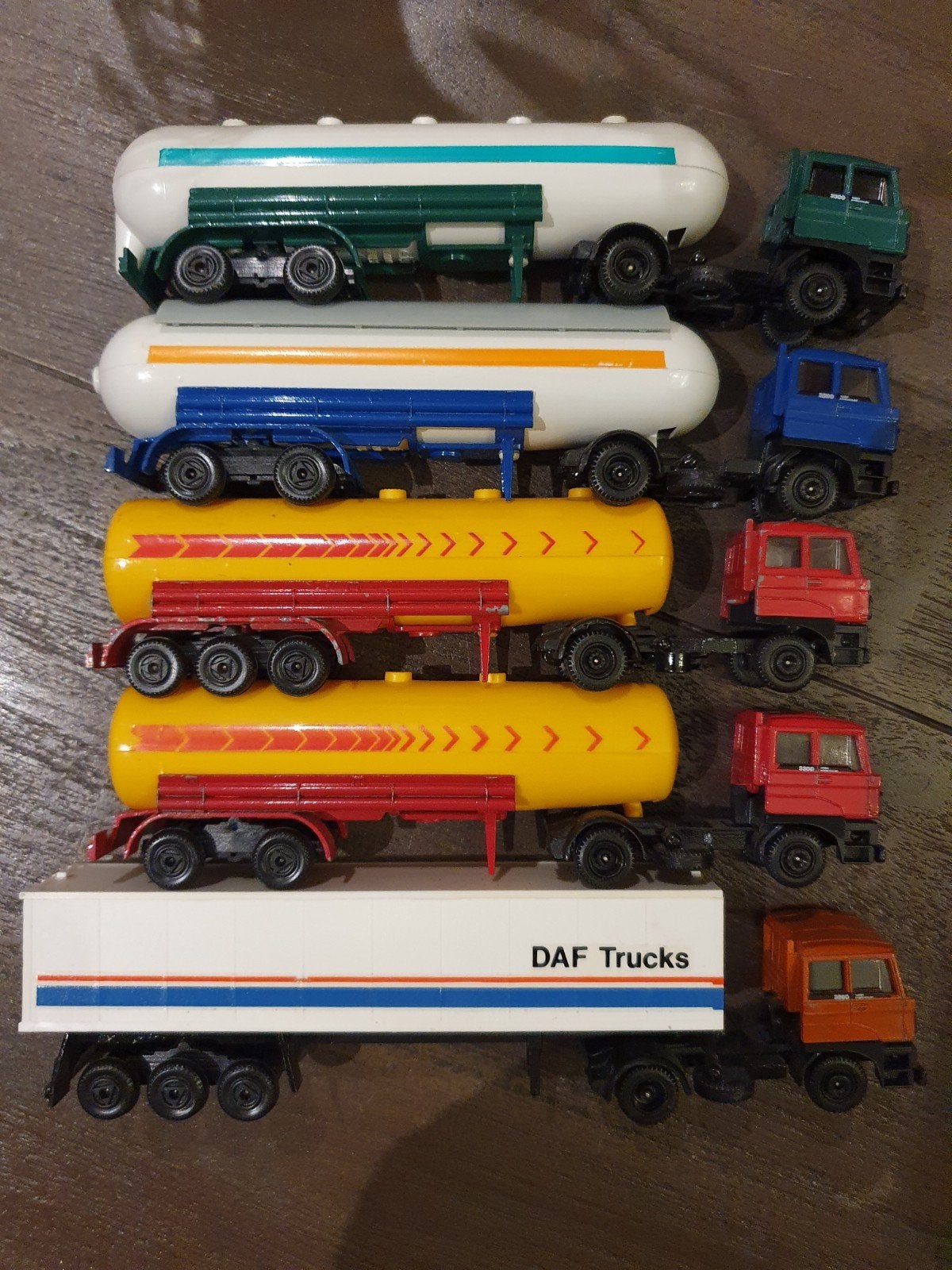 Efsi Daf 3300 5 stuks 1:87, Hobby en Vrije tijd, Modelauto's | 1:87, Ophalen of Verzenden, Gebruikt, Bus of Vrachtwagen, Efsi