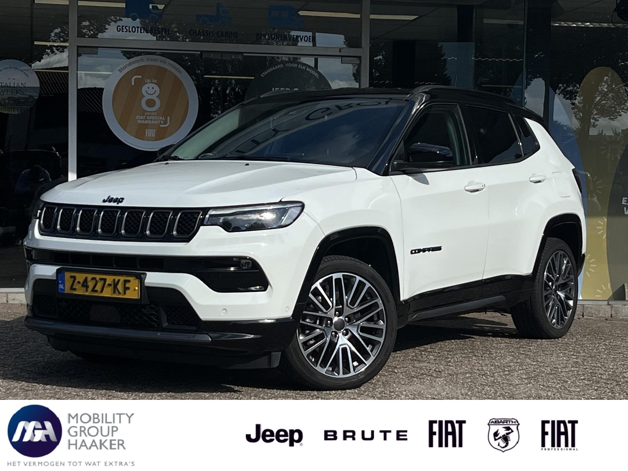 Jeep Compass S 4xe 240 4x4 Plug-In Hybride | 360° camera |, Auto's, Automaat, 1250 kg, 4 cilinders, 179 pk