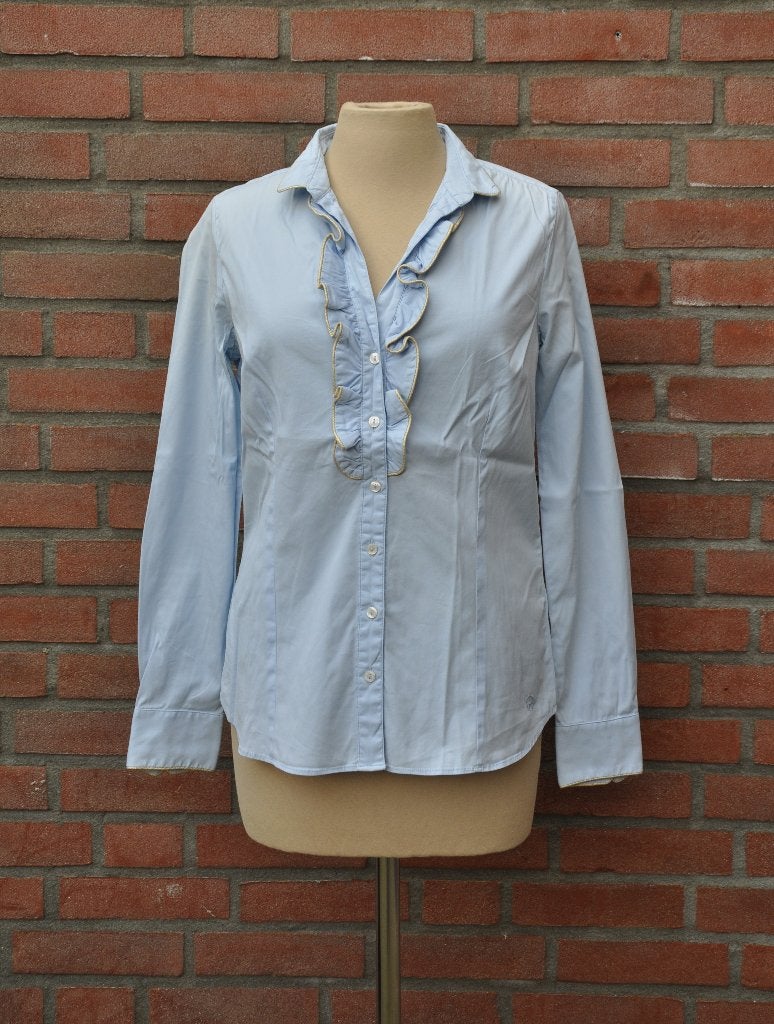 River woods blouse 38, damesblouse 38, dameskleding m, Kleding | Dames, Maat 38/40 (M), Blauw, River Woods, Ophalen of Verzenden