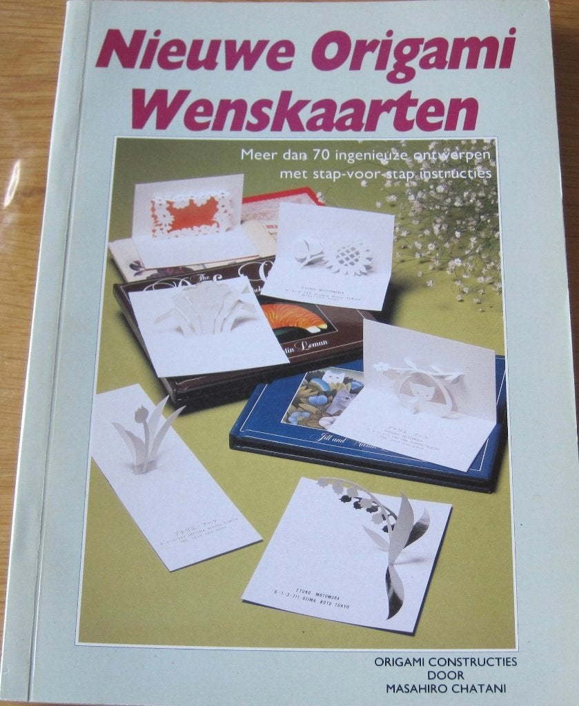 Nieuwe origami wenskaarten - meer dan 70 ontwerpen, Ophalen of Verzenden, Zo goed als nieuw, Overige onderwerpen