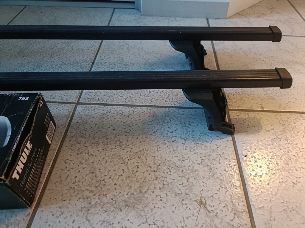 Originele Thule Dakdragers Jaguar XF Sportbreak (2012-2015), Ophalen of Verzenden, Gebruikt
