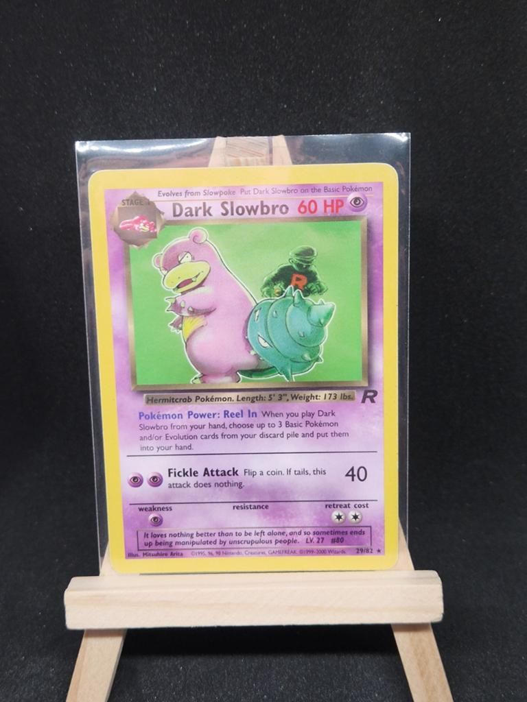 Dark Slowbro Team Rocket Pokémon Kaart - Goede Staat, Ophalen of Verzenden, Gebruikt