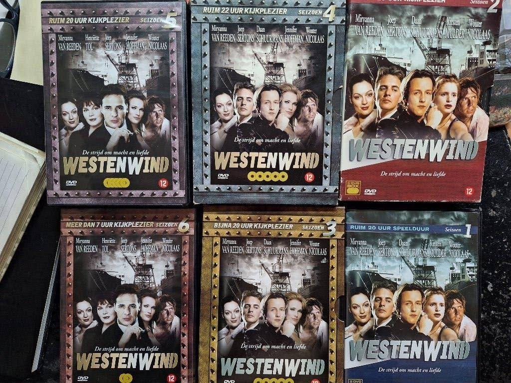 westenwind 1 t/m. 6 compleet, Zo goed als nieuw, Complete serie, Drama, Vanaf 9 jaar
