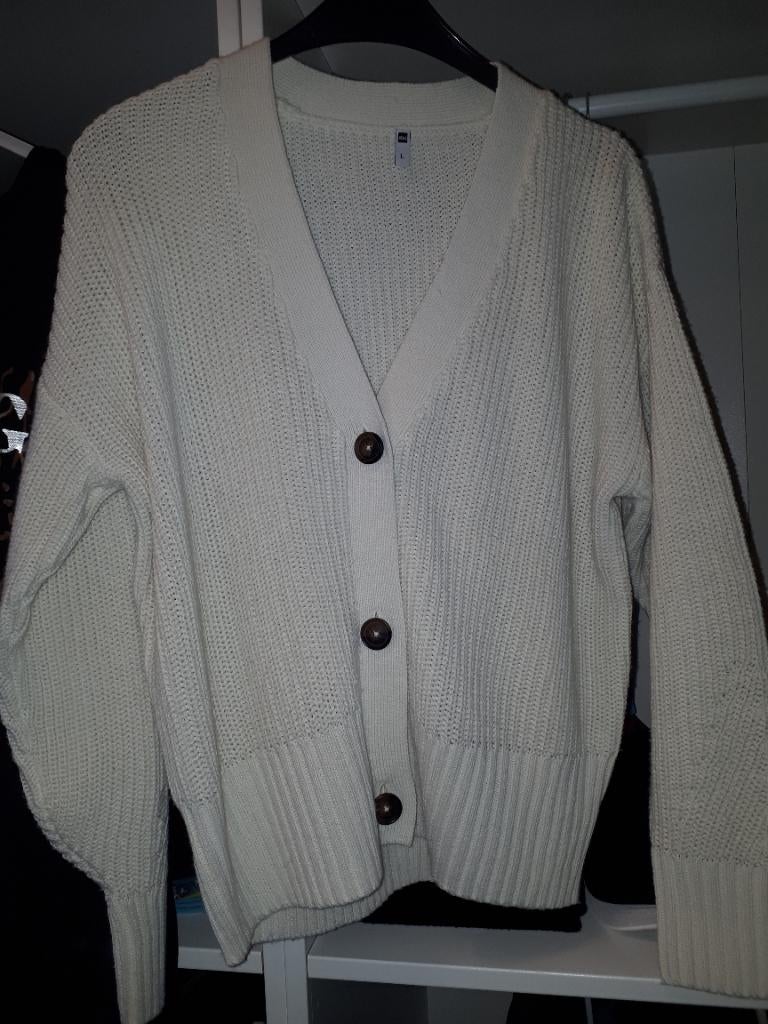 HEMA vest L, Ophalen of Verzenden, Zo goed als nieuw, Maat 46/48 (XL) of groter, Wit