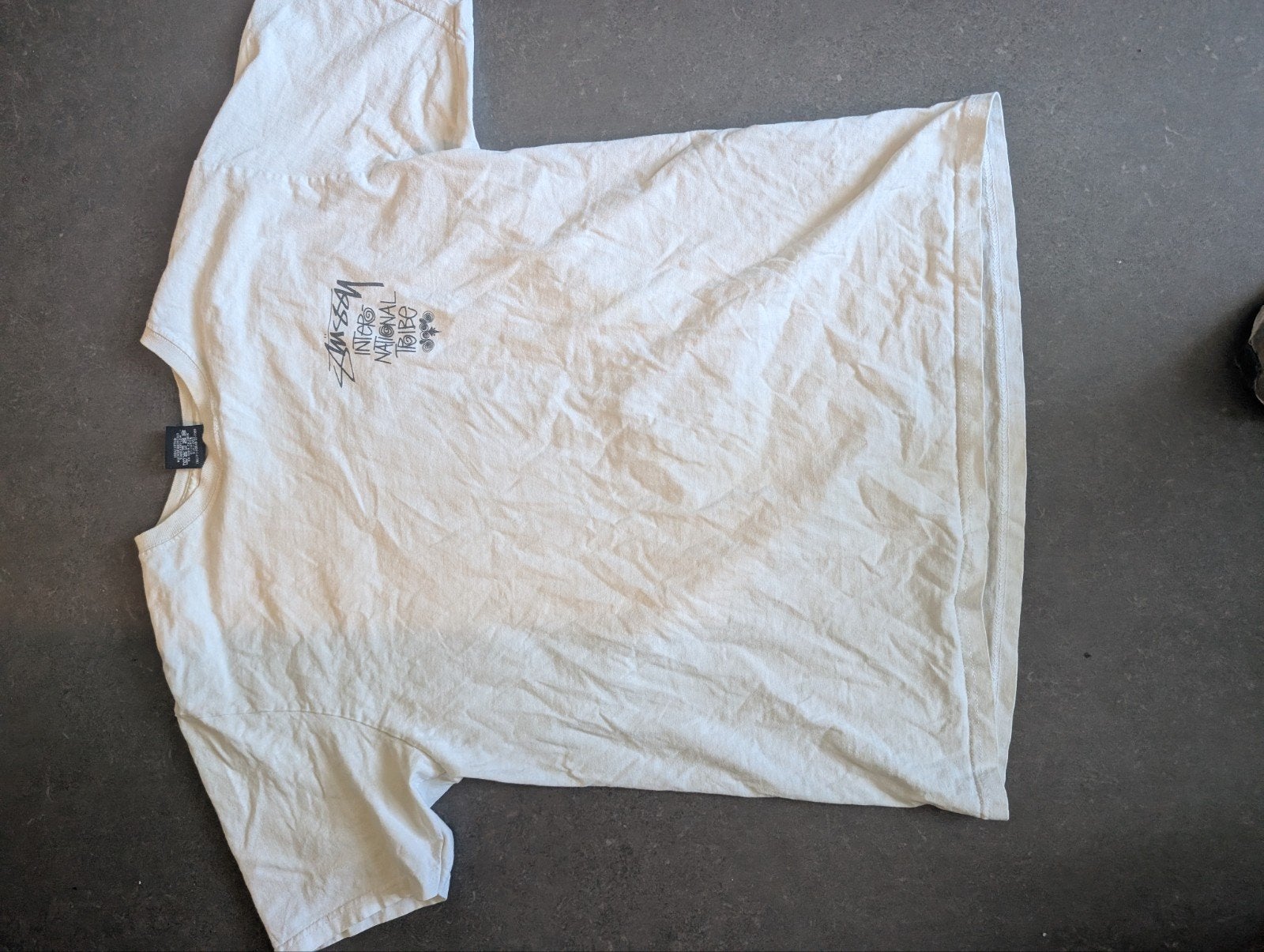 Stüssy T-shirts - Maten M en L, Maat 48/50 (M), Wit, Ophalen of Verzenden, Stüssy