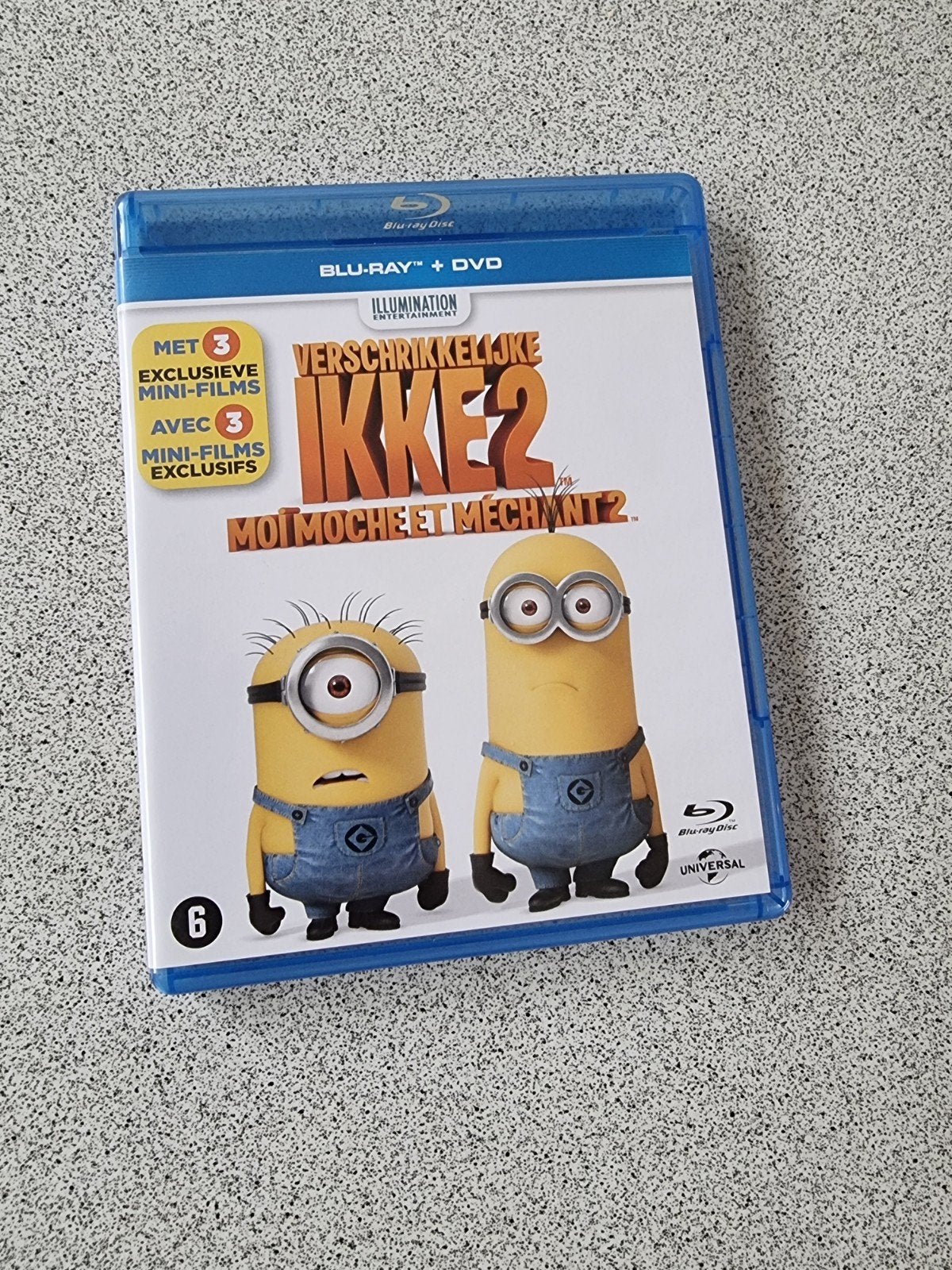 Verschrikkelijke Ikke 2 * Blu-ray + DVD - Met 3 Mini-Films, Inclusief DVD, Alle leeftijden, Nederlands, Film