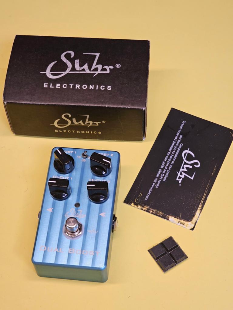 SUHR Dual Boost, Muziek en Instrumenten, Effecten, SUHR Dual Boost, Ophalen of Verzenden, SUHR Dual Boost, SUHR Dual Boost