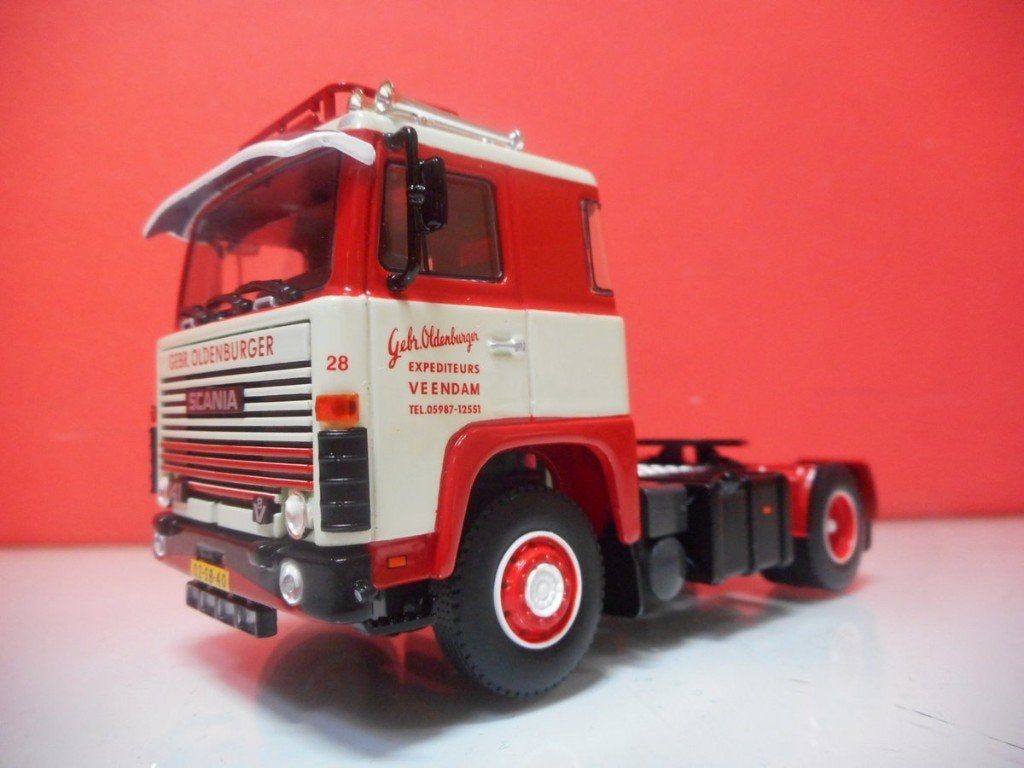 WSI SCANIA 141 GEBR. OLDENBURGER, VEENDAM 01-4771, Ophalen of Verzenden, Nieuw, Bus of Vrachtwagen, Wsi