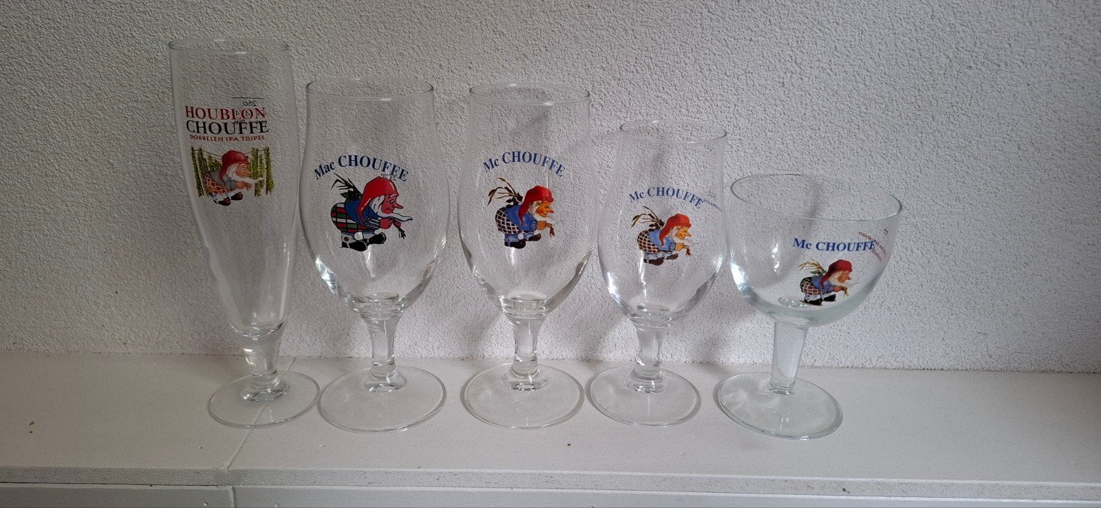 kleine la chouffe verzameling, Ophalen of Verzenden