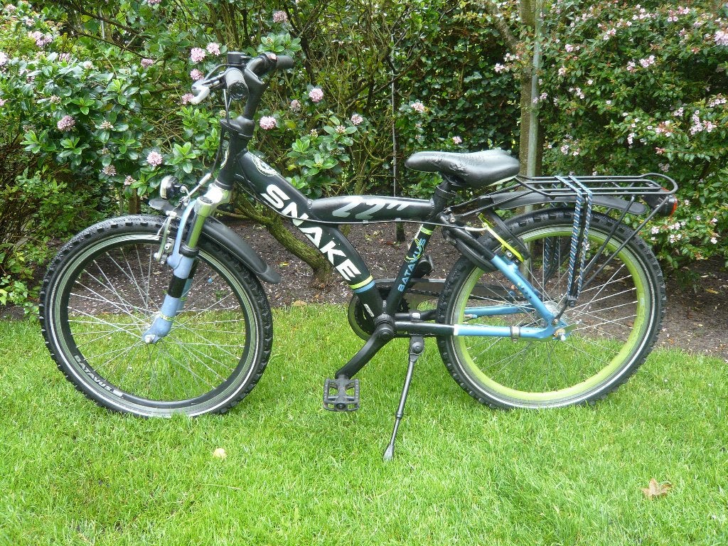 stoere zwarte 22 inch aluminium batavus snake 3versn vv, Ophalen, 22 inch, Gebruikt, Versnellingen