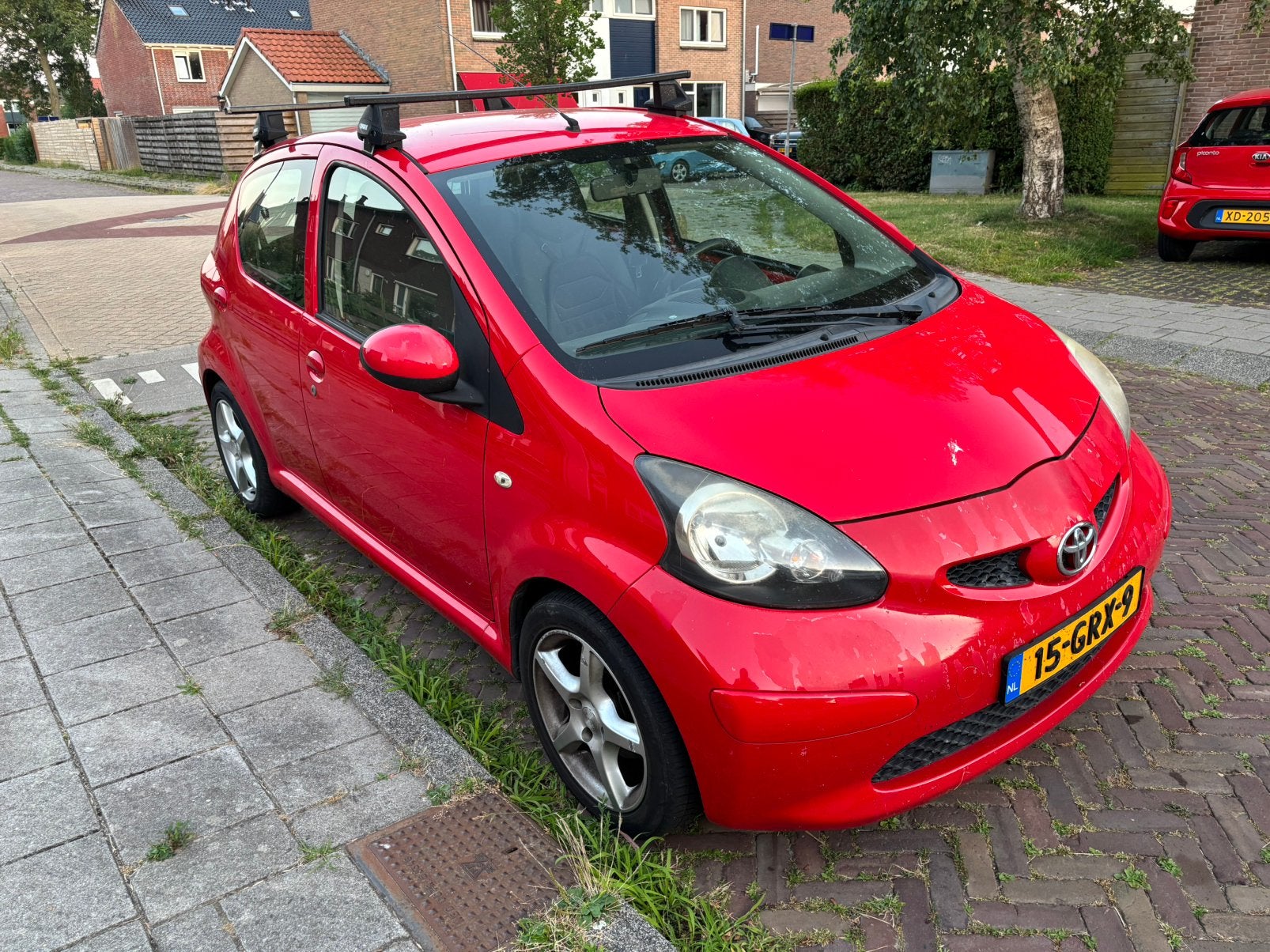 Toyota aygo 97.000 dkm met dakdragers 2007, Ophalen, Nieuw, Toyota