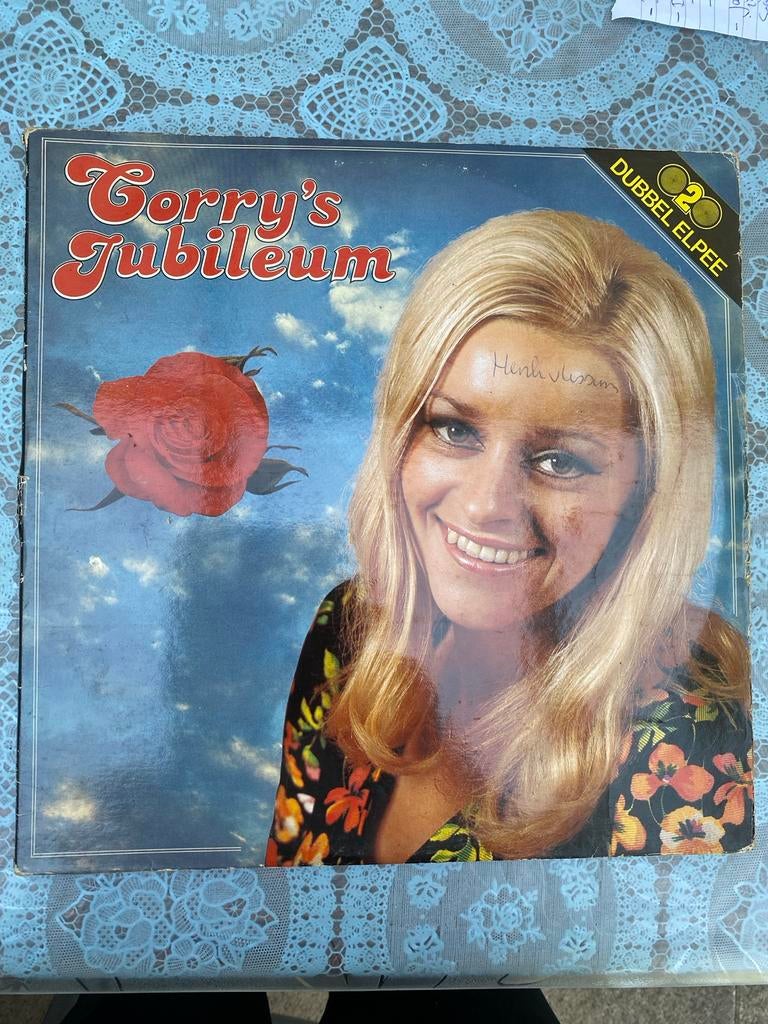 Corry's Jubileum Dubbel Elpee - Corry Konings Vinyl, Gebruikt, Ophalen of Verzenden, 12 inch, Dubbel-LP