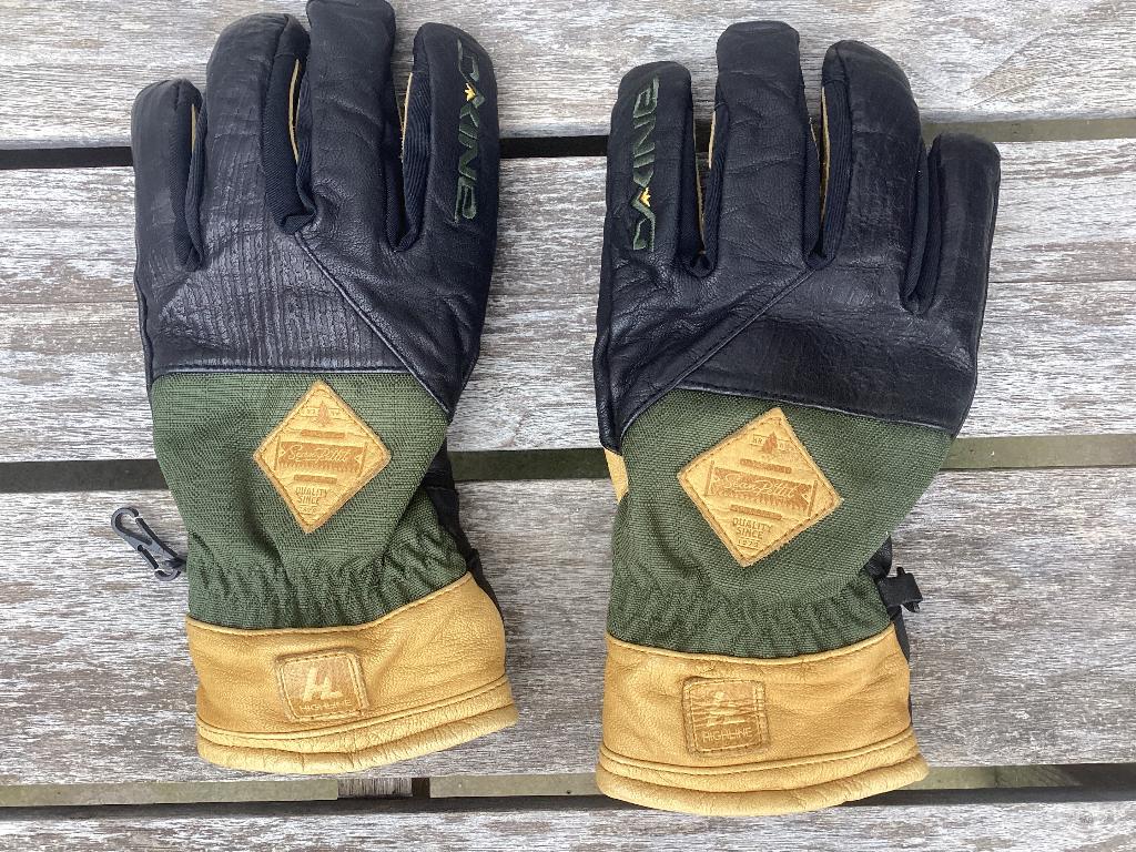 Dakine Handschoenen Echt Leer maat M, Ophalen of Verzenden, Zo goed als nieuw, Maat 38/40 (M), Handschoenen