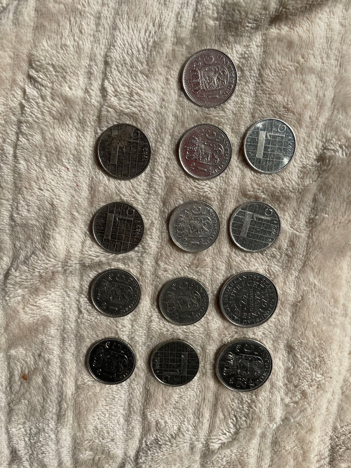 Diverse Nederlandse munten - Gulden tijdperk, Ophalen, Koningin Juliana, Setje, Zilver
