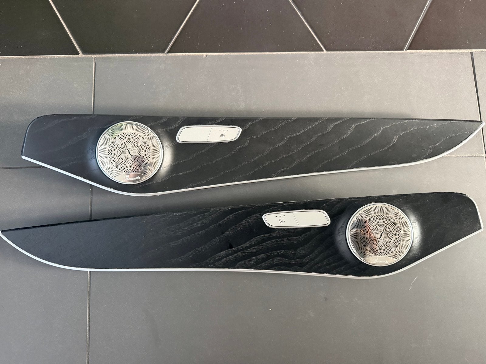 Mercedes C Klasse W205 Deurpaneel Sierlijsten Notenhout, Auto-onderdelen, Ophalen of Verzenden, Gebruikt, Mercedes-Benz