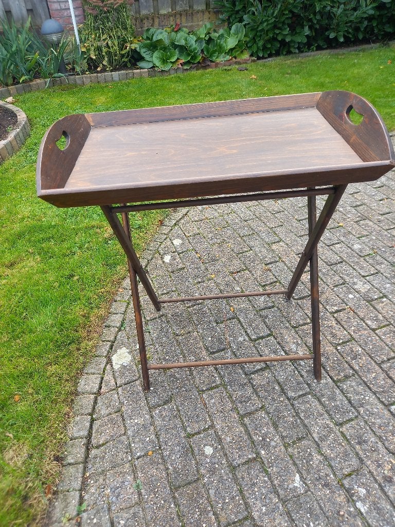 Standaard met dienblad, Ophalen, Gebruikt, Afneembaar, Overige typen