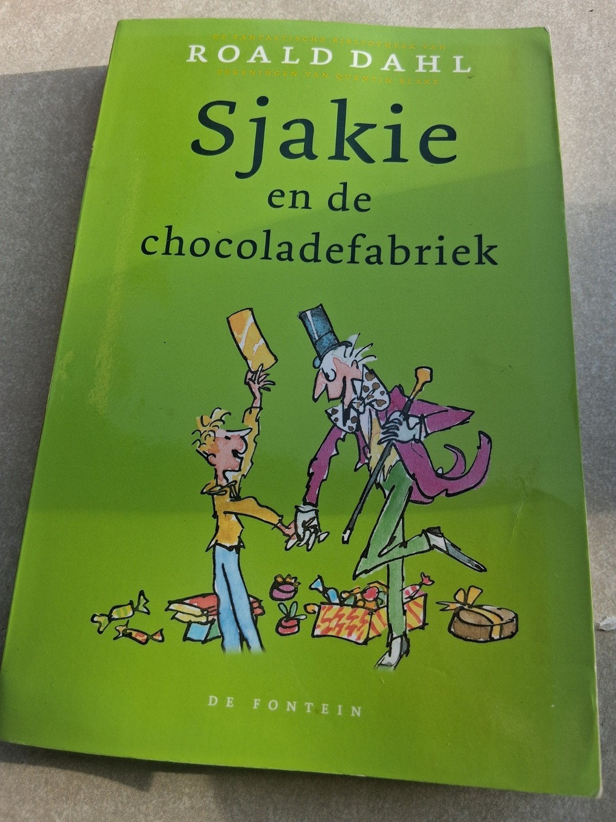 Roald Dahl - Sjakie en de chocoladefabriek, Gelezen, Roald Dahl, Fictie algemeen, Ophalen of Verzenden