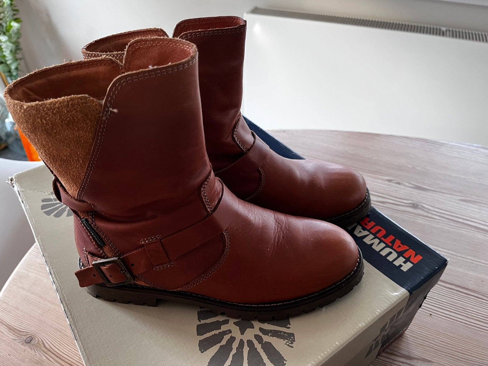 Zo goed als nieuwe dames winterlaarzen, Bruin, Lage of Enkellaarzen, Ophalen of Verzenden, Zo goed als nieuw