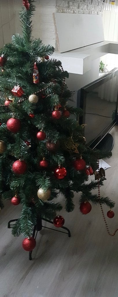 Kerstboom compleet met versiering, Ophalen of Verzenden