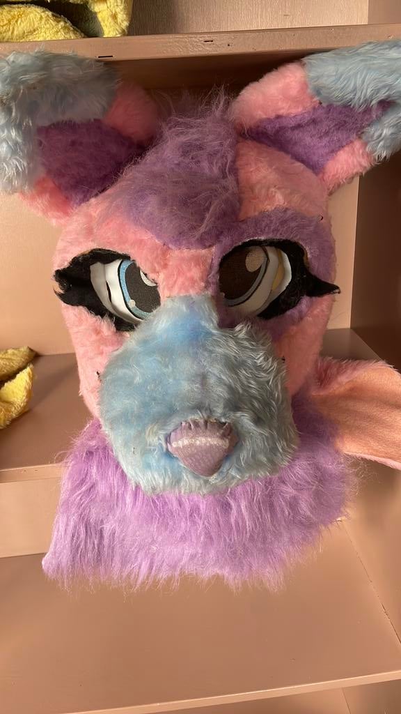 Fursuit partial, Ophalen of Verzenden, Zo goed als nieuw