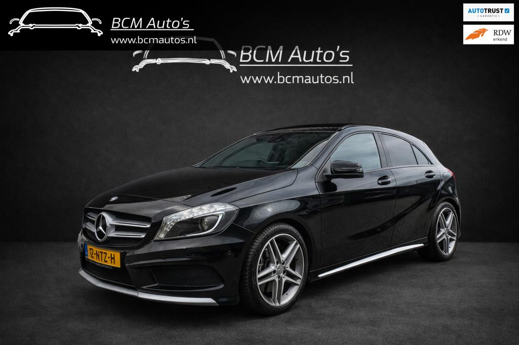 Mercedes-Benz A-klasse AMG 45 4MATIC |Pano|Leer|Xenon|Stoelv, Auto's, Automaat, 4 cilinders, Zwart, Bedrijf
