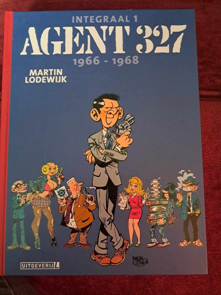Agent 327 integraal 1 hc, Ophalen, Eén stripboek, Zo goed als nieuw, Martin Lodewijk